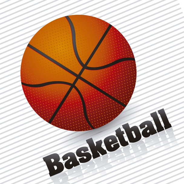 ilustración de pelota de baloncesto
 - Vector, Imagen
