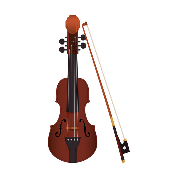 violonchelo instrumento de cuerda icono de música. Gráfico vectorial
 - Vector, imagen