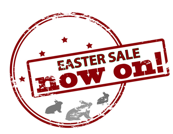 Easter sale now on - Vector, Image
