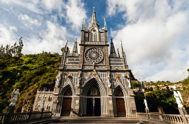 Sanctuary of Our Lady, Las Lajas, Colombia - Photo, Image