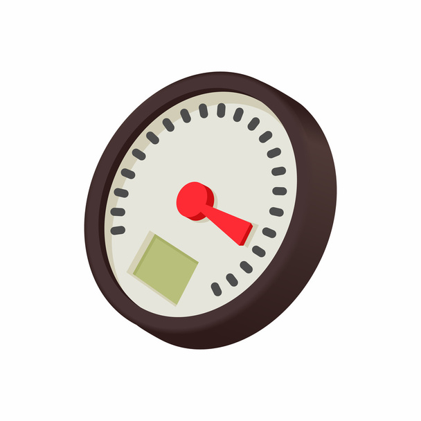 Speedometer icon, cartoon style - Vecteur, image