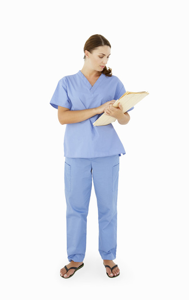 Female hospital worker - 写真・画像
