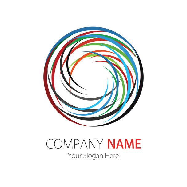 bedrijf (bedrijfs) logo design, vector, bogen - Vector, afbeelding