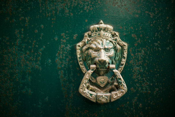 Aslan kapısı tokmağı  - Fotoğraf, Görsel
