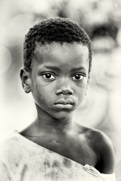 A Benin little girl - Foto, afbeelding