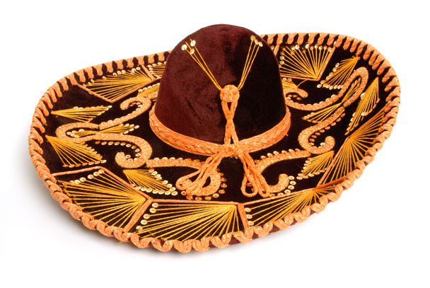 Velvet Mexican Sombrero - Фото, изображение