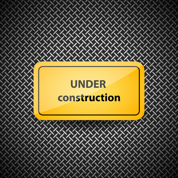 En construction signe - Vecteur, image