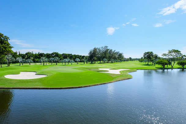 Landscape golf courses. - Photo, Image