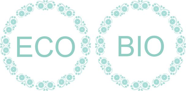 Collection: eco and bio signs - Fotó, kép