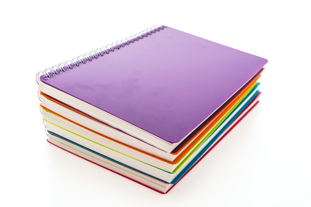 Kleurrijke blanco notebook - Foto, afbeelding