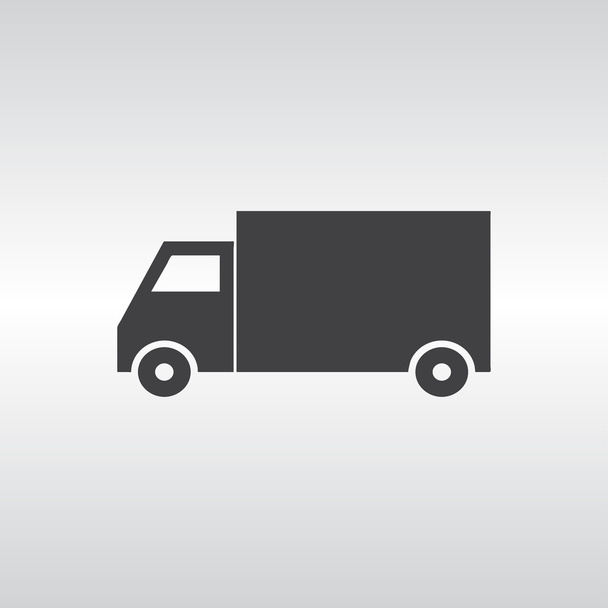векторный значок грузовика
 - Вектор,изображение