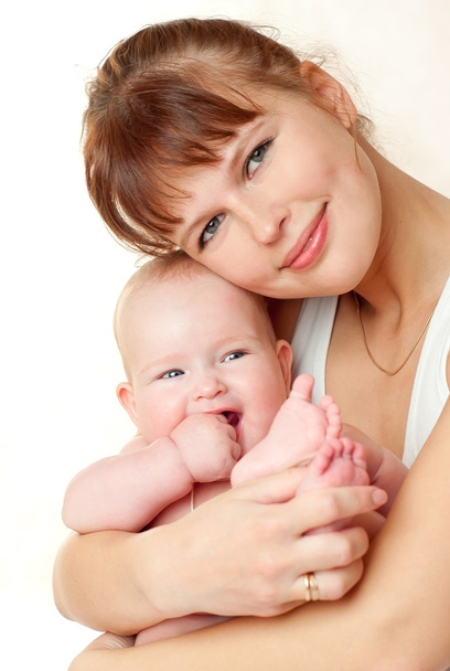 happy mother with baby - Photo, Image