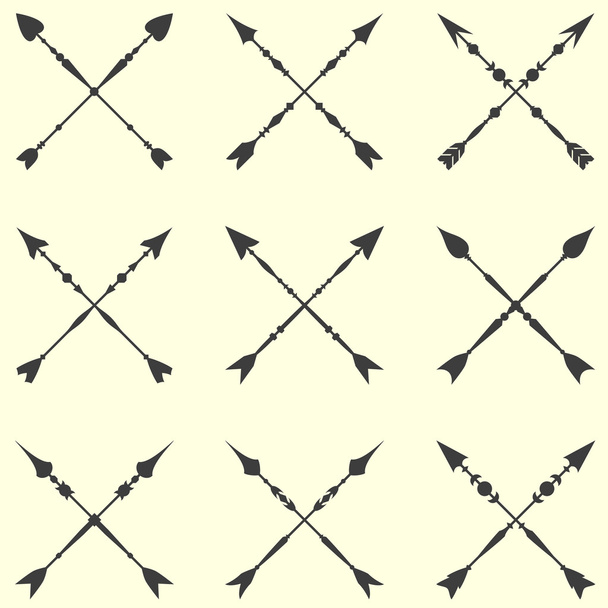 Arrow Clip Art Set
 - Вектор,изображение