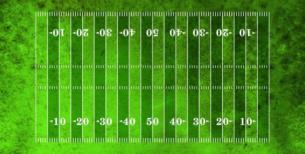 Aerial View of American Football Field - Photo, Image