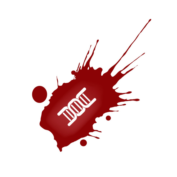 DNS vér ikon - Vektor, kép