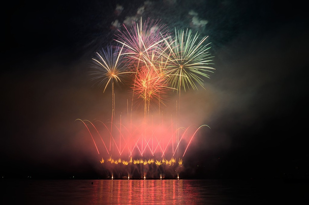 Brightly colorful fireworks - Photo, Image