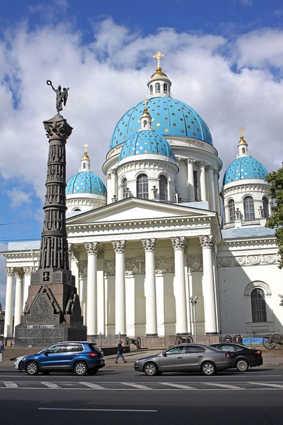 Trinity (Troitsky) Cathedral, in Saint Petersburg, Russia - Zdjęcie, obraz