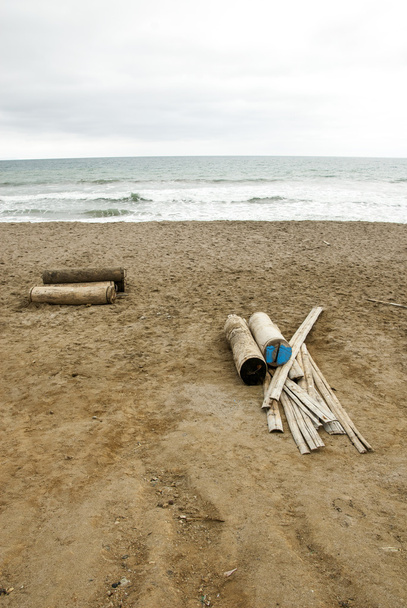 Видом на пляж в Manta - Еквадор - Фото, зображення