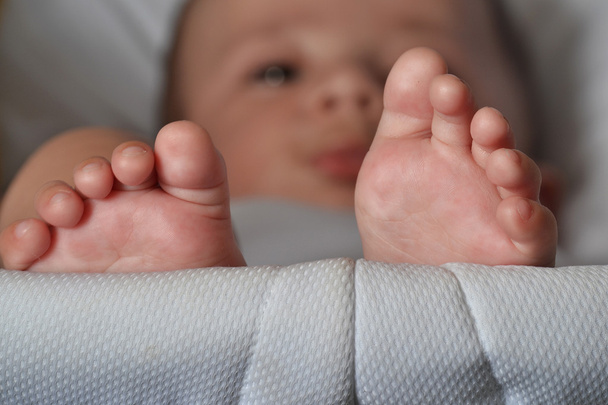 Kis baba lábát  - Fotó, kép