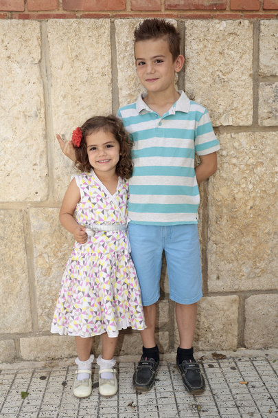 iki çocuk portresi kardeşler  - Fotoğraf, Görsel