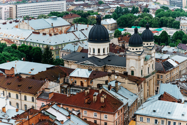 Panorama della città di Lvov dall'alto. Ucraina
 - Foto, immagini