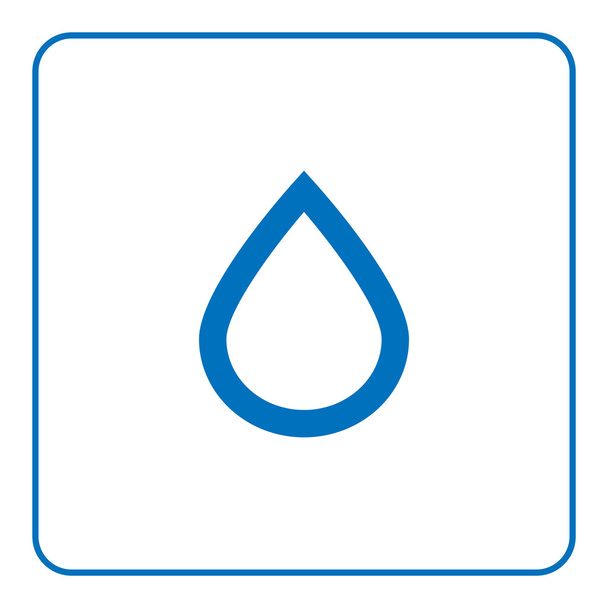 forecast weather Water drop icon - Διάνυσμα, εικόνα