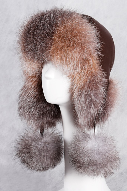 Women's fur hat - Photo, Image