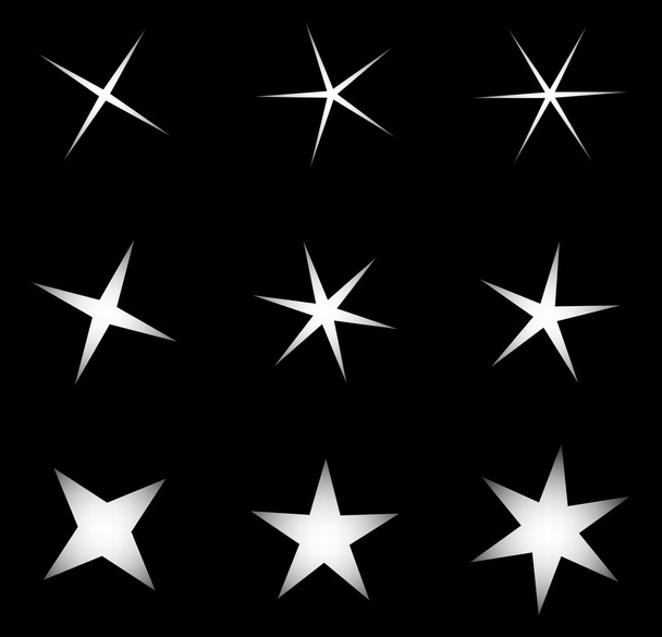 icône de symbole vectoriel étoile transparente design. Belles illustrations
 - Vecteur, image
