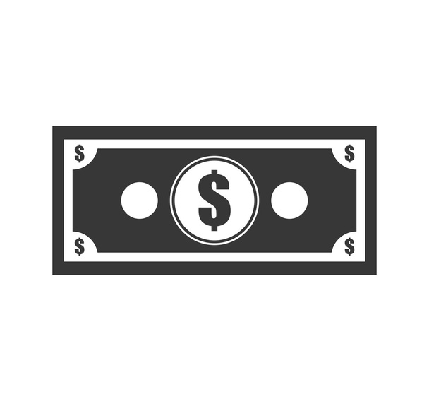 Rechnungen Geld Finanzposten Symbol. Vektorgrafik - Vektor, Bild