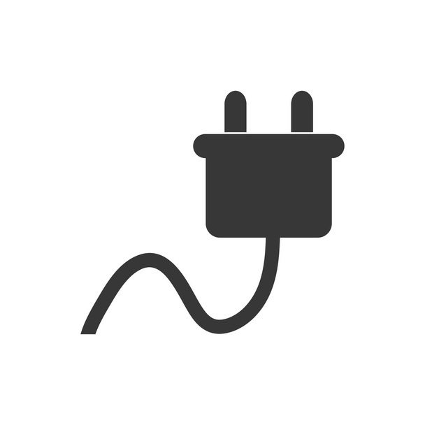 plug écologie de l'énergie enregistrer icône. Graphique vectoriel
 - Vecteur, image