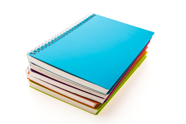 Barevné prázdné notebook - Fotografie, Obrázek
