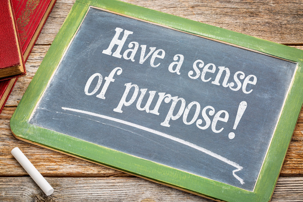 Have a sense of purpose  - Фото, зображення