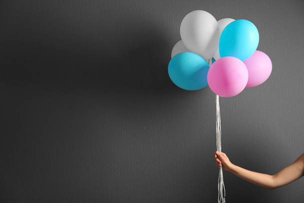 Colourful toy air balloons  - Foto, Bild