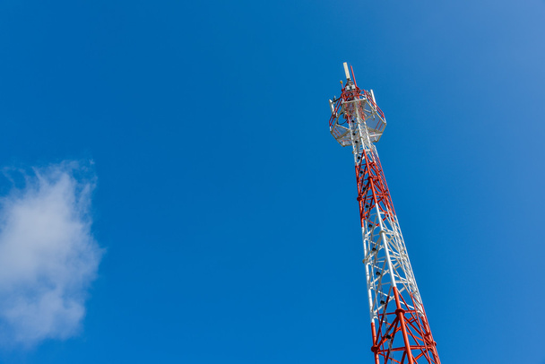 Mobile phone base station tower. - Photo, Image