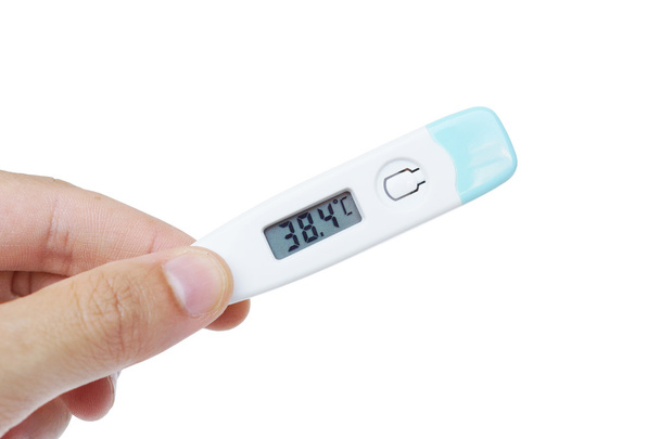 hand holding a thermometer - Photo, Image
