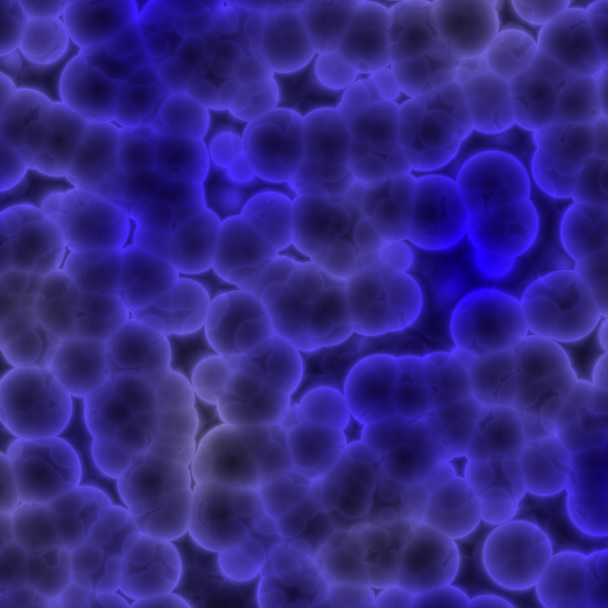 bactérias azuis
 - Foto, Imagem
