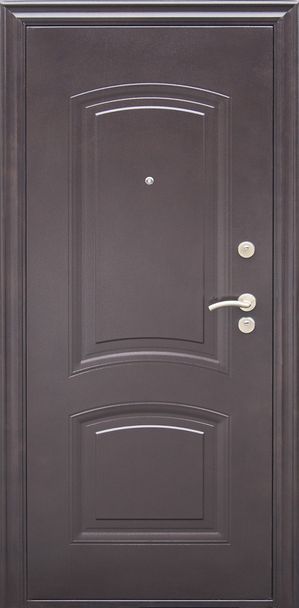 玄関の金属製ドア - 写真・画像