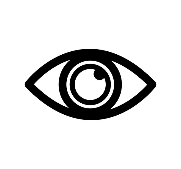 ojo mira la visión icono optcal. Gráfico vectorial
 - Vector, Imagen