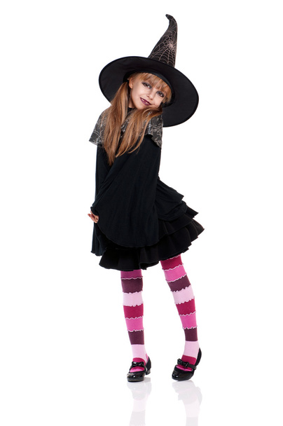 Halloween little witch - Фото, зображення