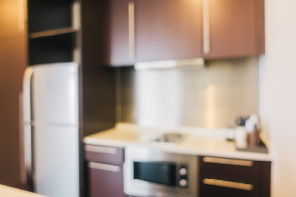 Abstract blur kitchen - Foto, Imagen