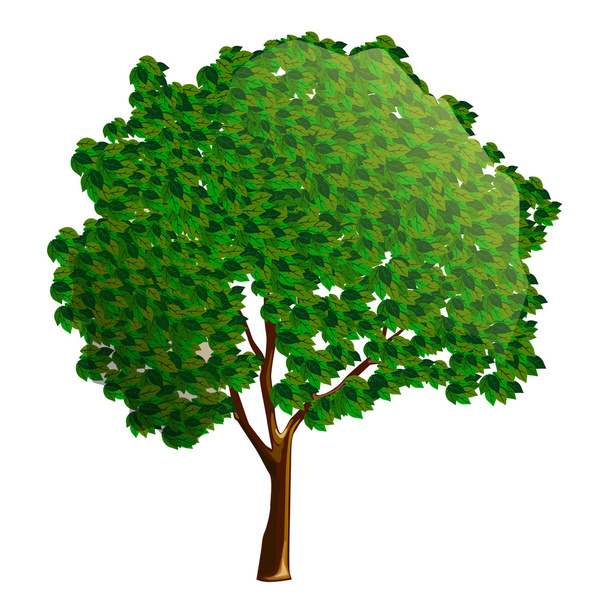 silueta stromeček - Vektor, obrázek