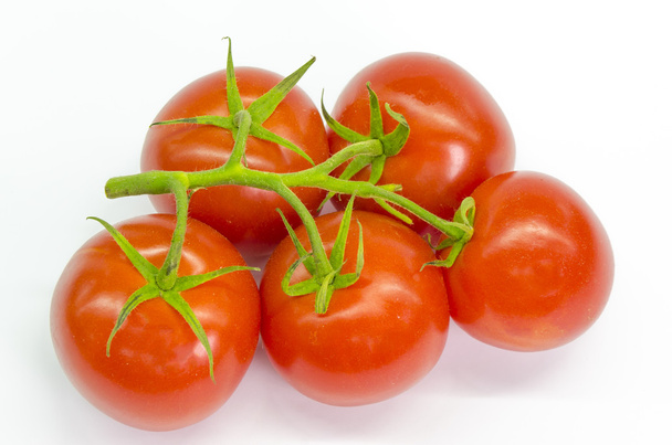 branch of fresh tomatoes - Foto, afbeelding