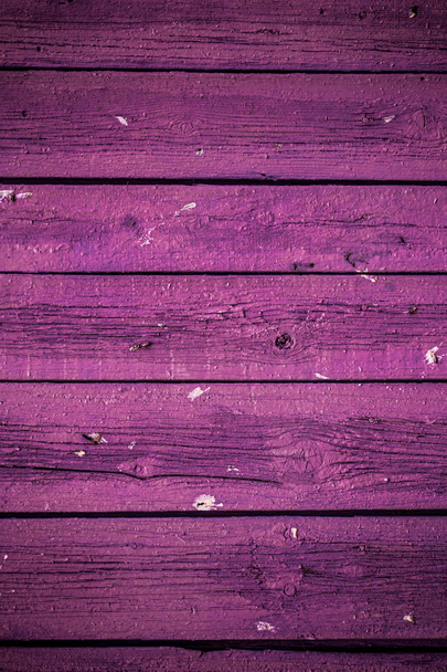 Vintage wooden purple boards. Beautiful background. - Foto, Imagem