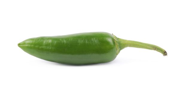 Green jalapeno pepper isolated - Photo, Image
