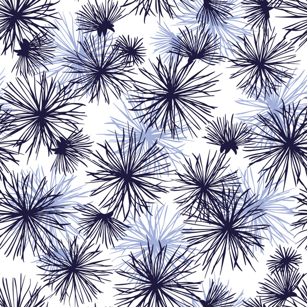 Patrón de flor abstracta
 - Vector, imagen