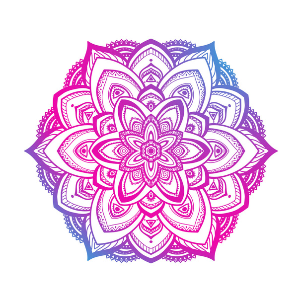 Vector Beautiful Mandala - Vector, imagen