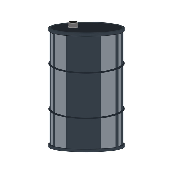 barril de petróleo icono de la industria petrolera. Gráfico vectorial
 - Vector, Imagen
