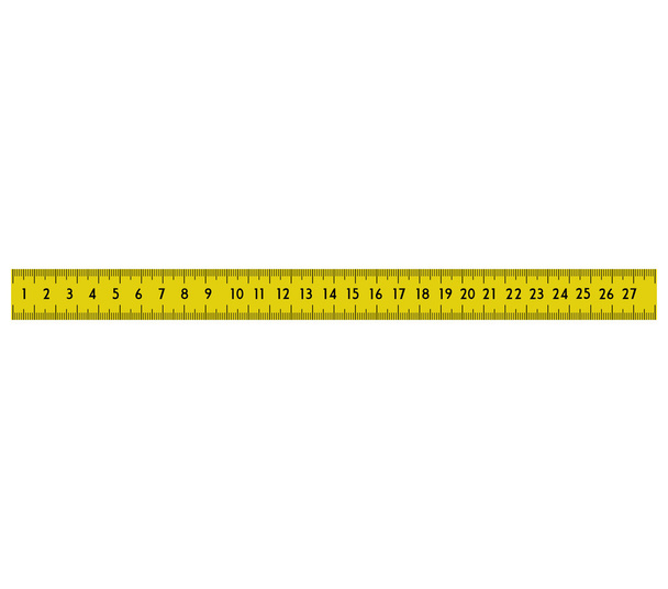 mètre jaune ruban mesure icône de l'outil. Graphique vectoriel
 - Vecteur, image