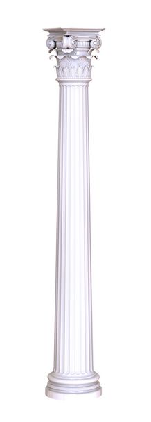 Colonne blanche classique
  - Photo, image