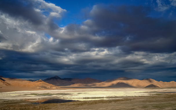 Wspaniałych górskich krajobrazów w Zachodnim Tybecie - Zdjęcie, obraz